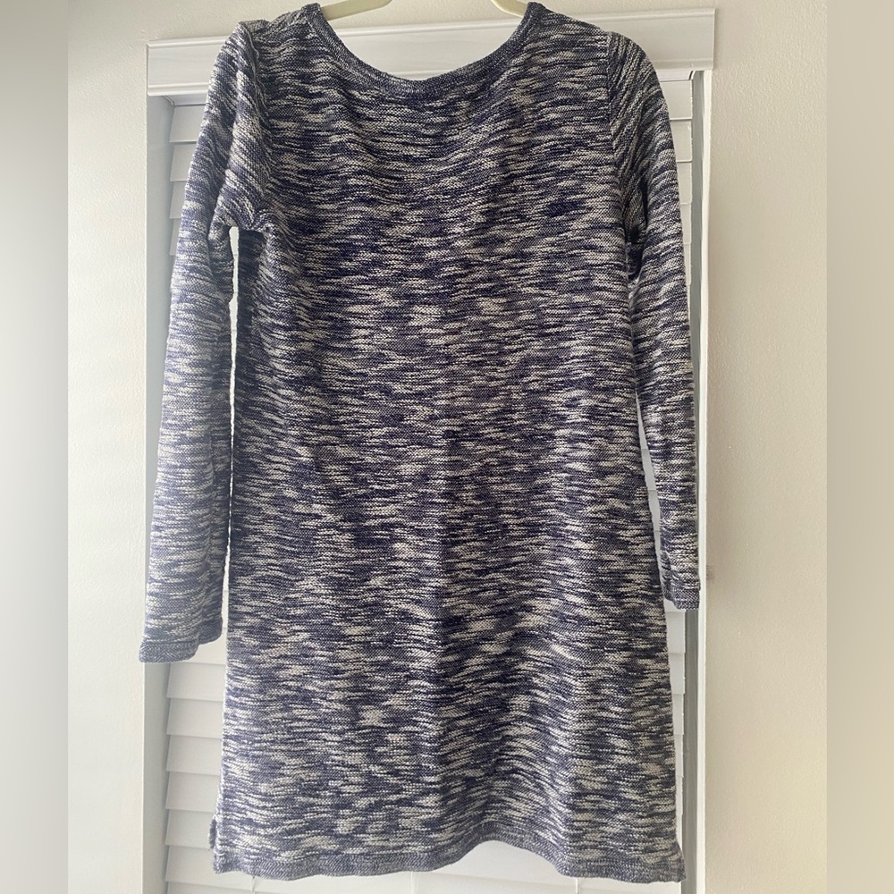 Lou & Grey Navy White Sweater | Size S